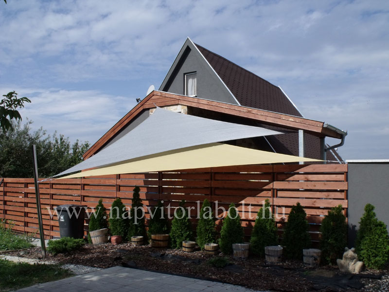 háromszög napvitorla