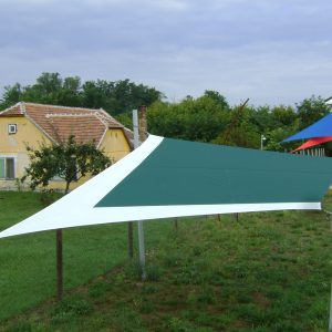 4 X 4 METER - WASSERDICHTES KOMBINIERTES SONNENSEGEL